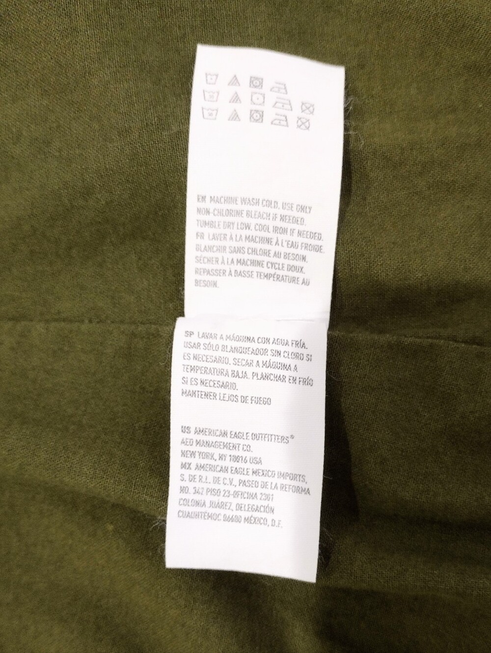 American Eagle Outfitters Olive Hooded Field Jacket - Picture 10 of 11